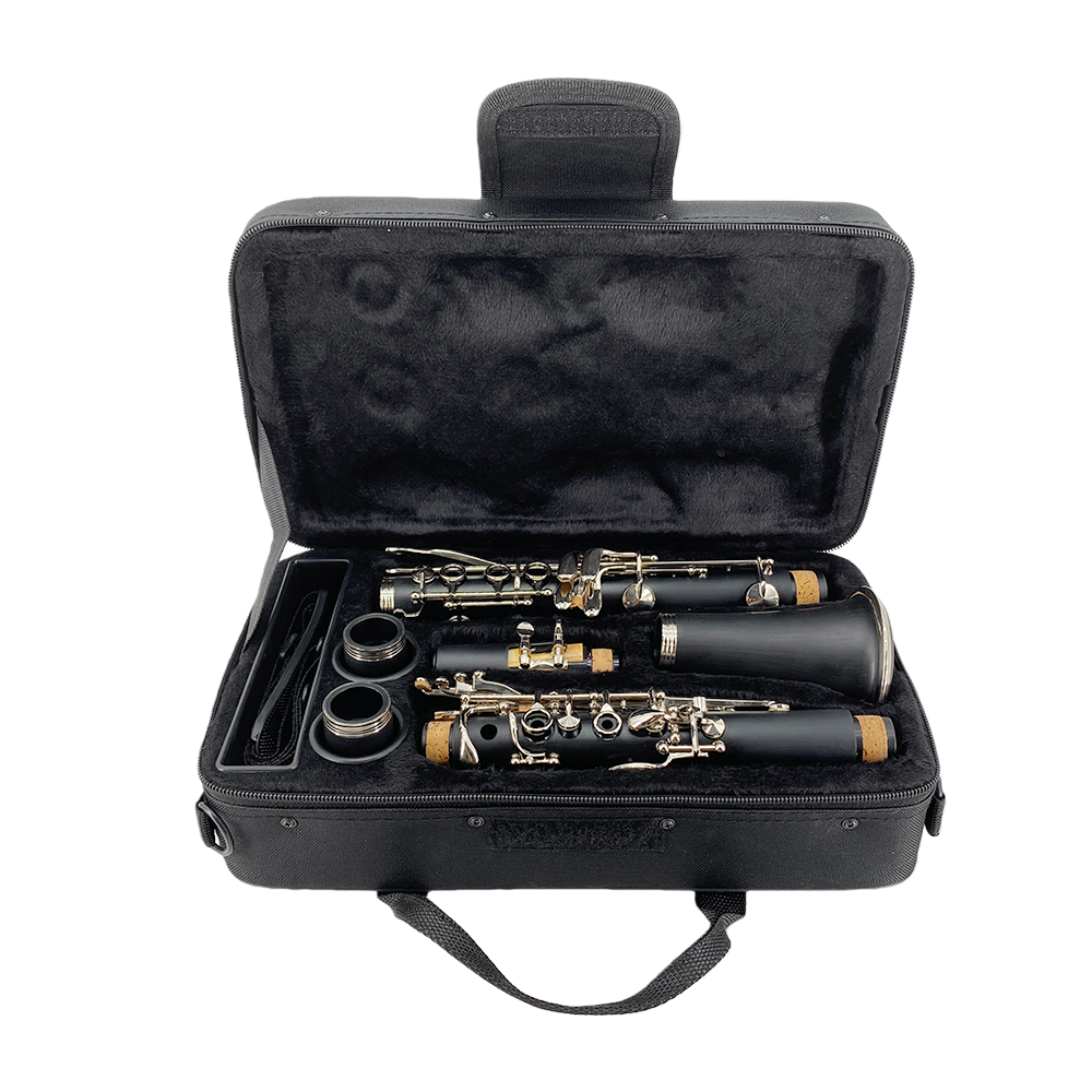 Professional Clarinet Case for B Flat Oxford Cloth 600D Bb Clarinet Storage Bag with Thick Foam Padded and Adjustable Strap