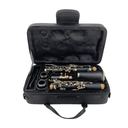 Professional Clarinet Case for B Flat Oxford Cloth 600D Bb Clarinet Storage Bag with Thick Foam Padded and Adjustable Strap