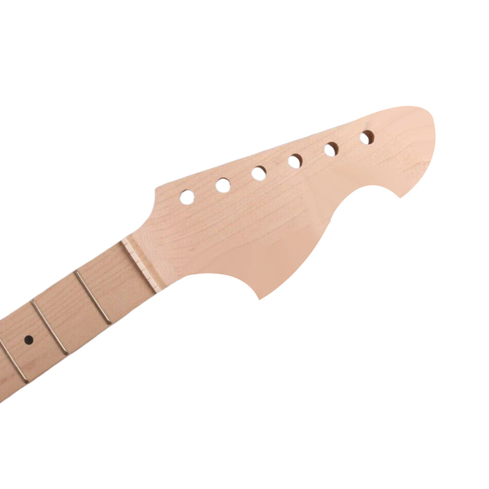 Electric Guitar Maple Neck 21 Fret 25.5 Inch maple fretboard for Building Guitar