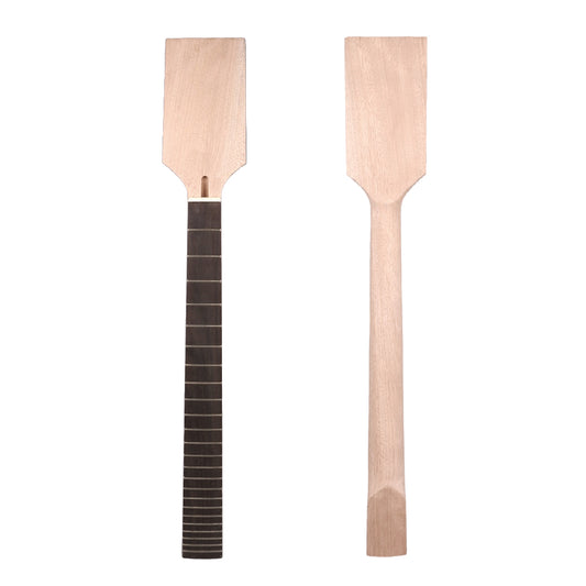 Yinfente Baritone Guitar Neck 24Fret 27inch maple Paddle Head Rosewood Fretboard Paddle