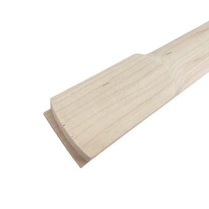 Yinfente Electric Guitar Neck 24 Fret 25.5 Inch Maple Wood Fretboard Guitar Neks Replacement for DIY Guitar Shark Fin Inlay Floyd Rose Locking Style
