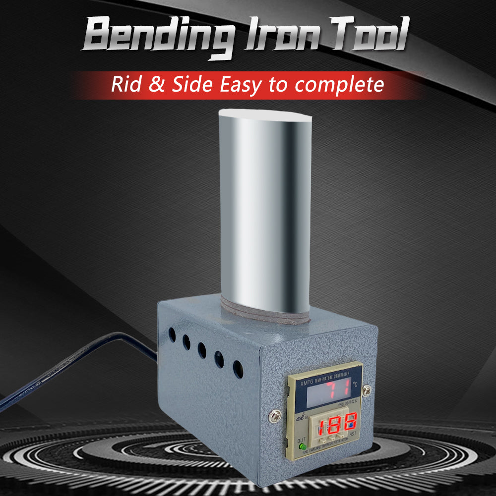 Yinfente Guitar Side Rib Bending Luthier Side Benier Violin Bending Iron Side Bender Guitar Violin/Viola Making Tools Silver