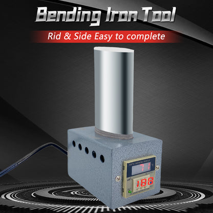 Yinfente Guitar Side Rib Bending Luthier Side Benier Violin Bending Iron Side Bender Guitar Violin/Viola Making Tools Silver