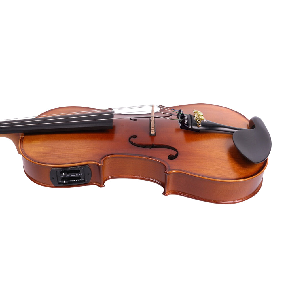 Yinfente 5 String Acoustic Viola 16 inch Student Beginner Professional Handcrafted Complete Viola Instrument With Case Brazil Bow