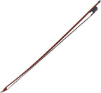 Violin Bow 4/4 Full Size Brazilwood Baroque Style Natural Black Bow Horse Hair Well Balance