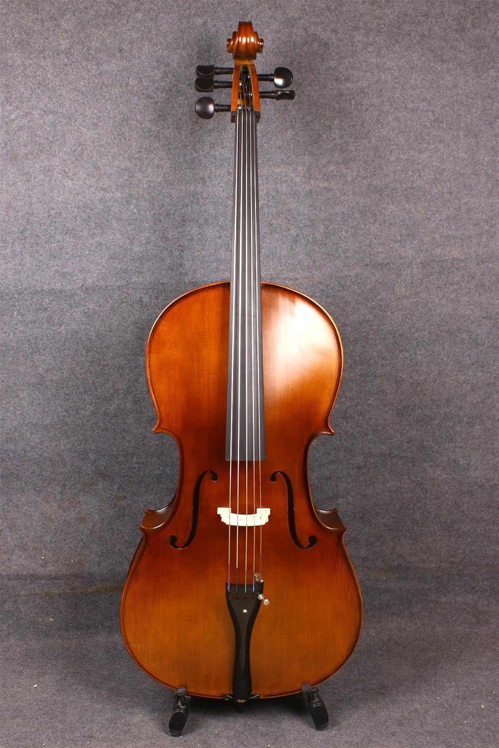 4/4 5 String Cello Acoustic Model Full Size Spruce Maple Wood Free Cello Bow Bag Sweet Sound