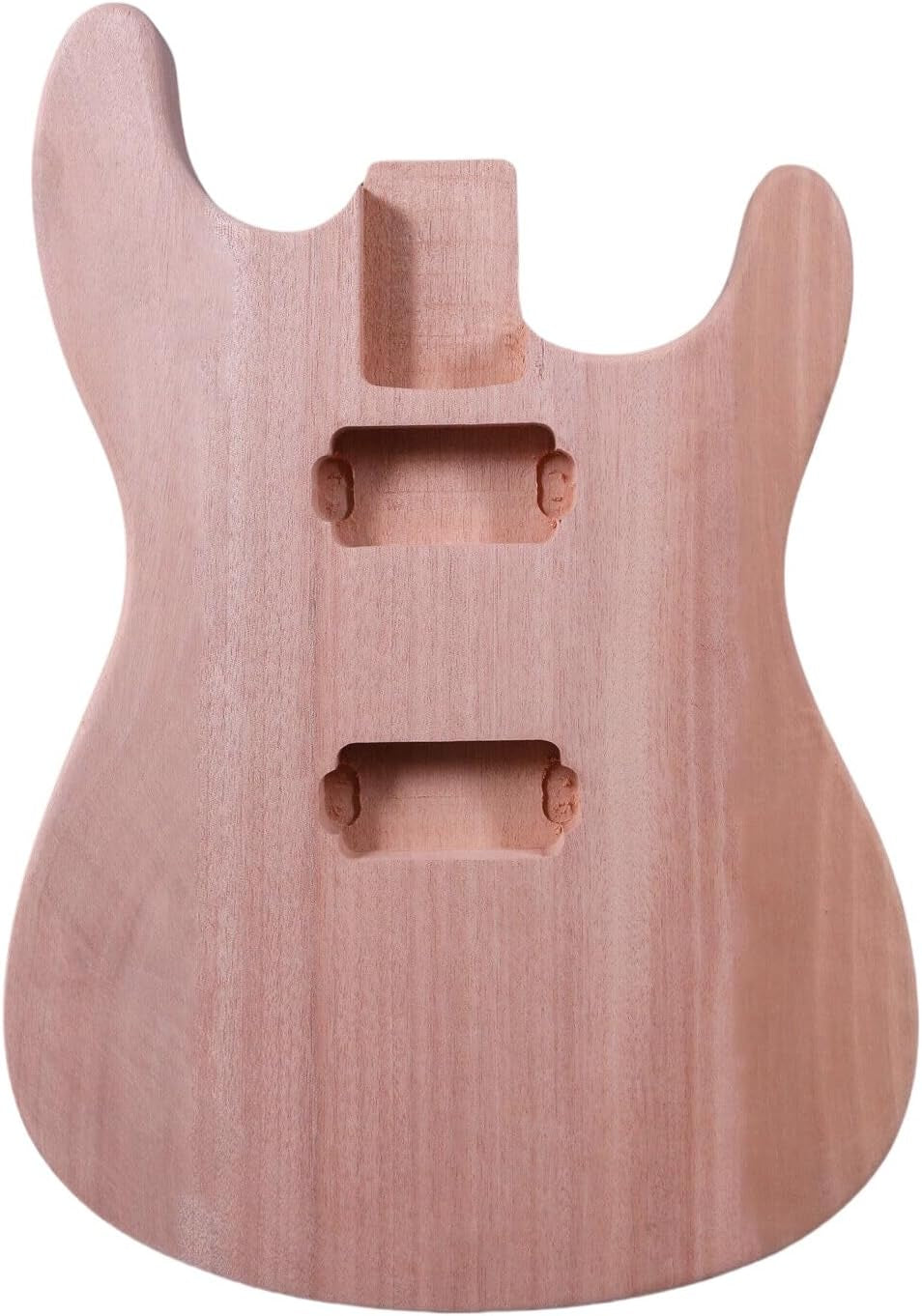 Unfinished Guitar Body Mahogany Wood Electric Guitar Body Replacement DIY Guitar St HH