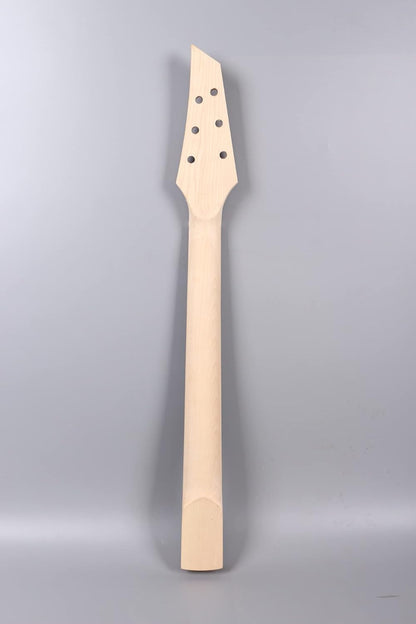 Maple Guitar Neck 24Fret 25.5Inch Rosewood Fretboard Vine Inlay Bolt on Heel DIY 6String Guitar Neck
