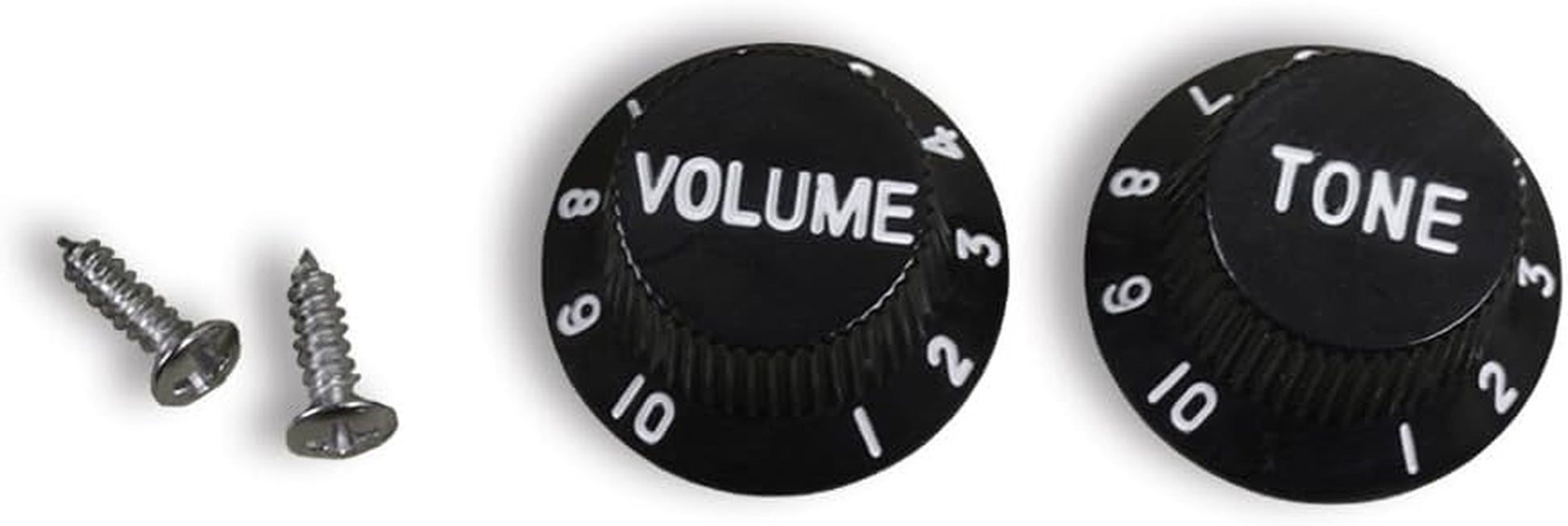 Sound Hole Pickups 6 String Magnetic Pickups with Tone Volume Knobs for Acoustic Guitars (Black)