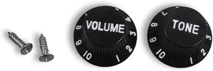 Sound Hole Pickups 6 String Magnetic Pickups with Tone Volume Knobs for Acoustic Guitars (Black)