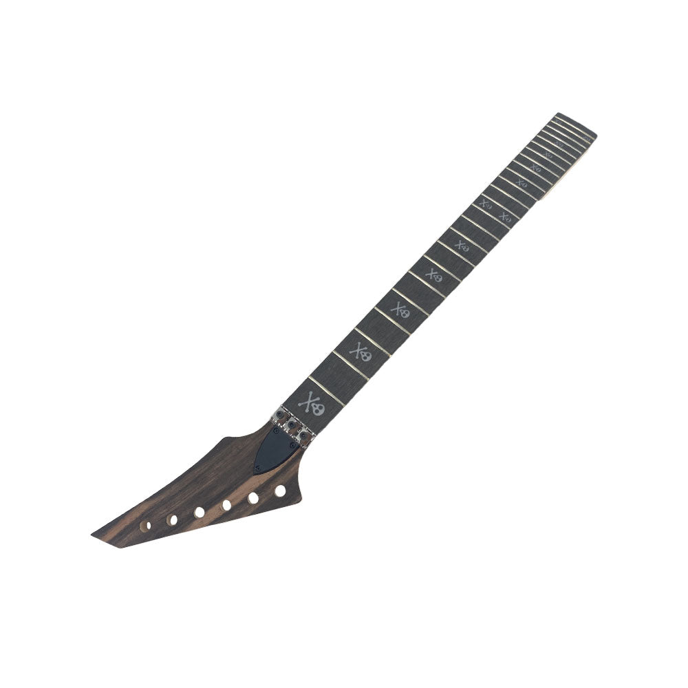 Yinfente New Guitar neck 24Fret 25.5inch Maple Rosewood Fretboard bot on Reversed headstock