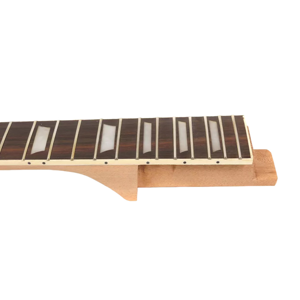 1Set Guitar Kit Guitar Neck 22Fret 24.75Inch Semi Hollow Guitar Body Maple Fretboard DIY Guitar Set in Heel