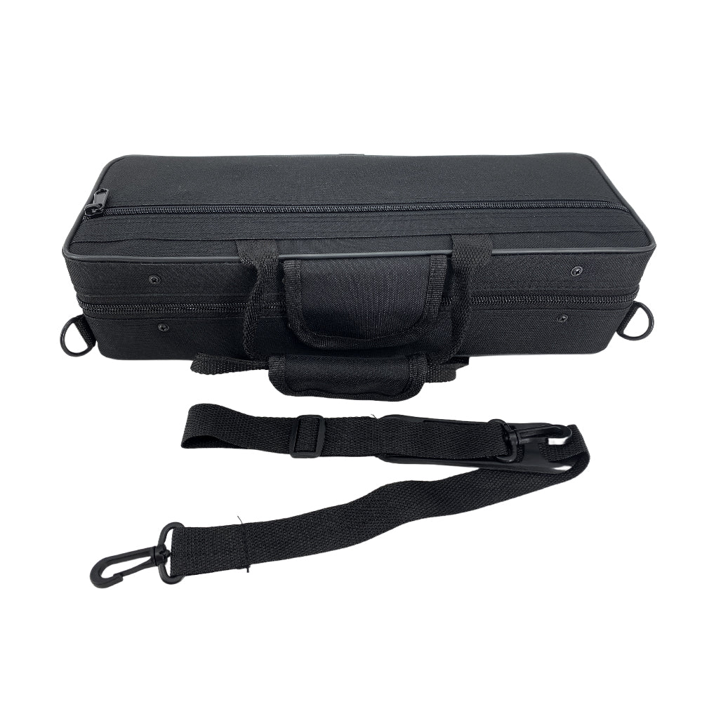 Professional Clarinet Case for E Key Oxford Cloth 600D Clarinet Storage Bag with Thick Foam Padded and Adjustable Strap