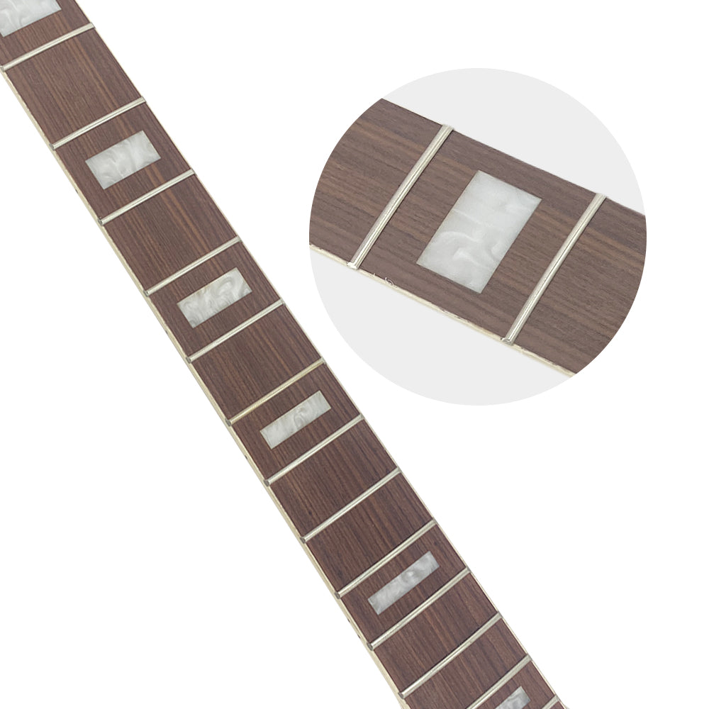 Yinfente unfinished Bass guitar neck 20fret 30inch Maple Rosewood fretboard Nice Inlay DIY electric guitar