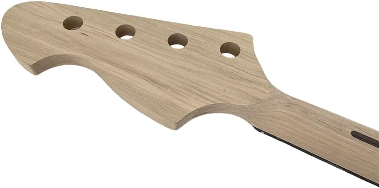 Bass Guitar Neck 22Fret 34Inch Maple Guitar Fretboard Block Inlay DIY Guitar Block Inlay (Maple Fretboard)