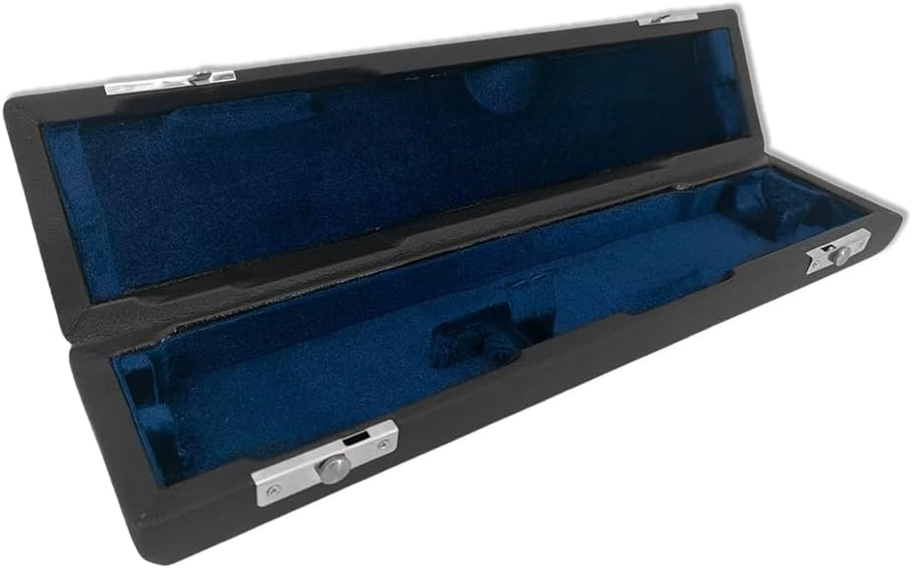 16 Hole C Foot Flute Case Hard Shell with PU Leather Storage Box Flute Bag for Beginners,Students,Players Musicians