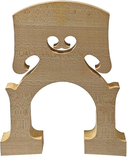 Yinfente 3/4 Upright Bass Bridge Maple Bass Bridges Double Bass Parts Durable
