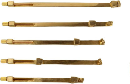 1Set 5Pcs Violin Making Tools Fix Violin Body Cracks Glue Violin Body Seam Brass Violin Body Clamp