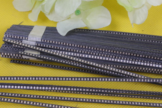 20X Guitar Strip Inlay Guitar Binding Figured Purfling Guitar Parts Body Binding Wood Inlay 640X2.5X1Mm #66