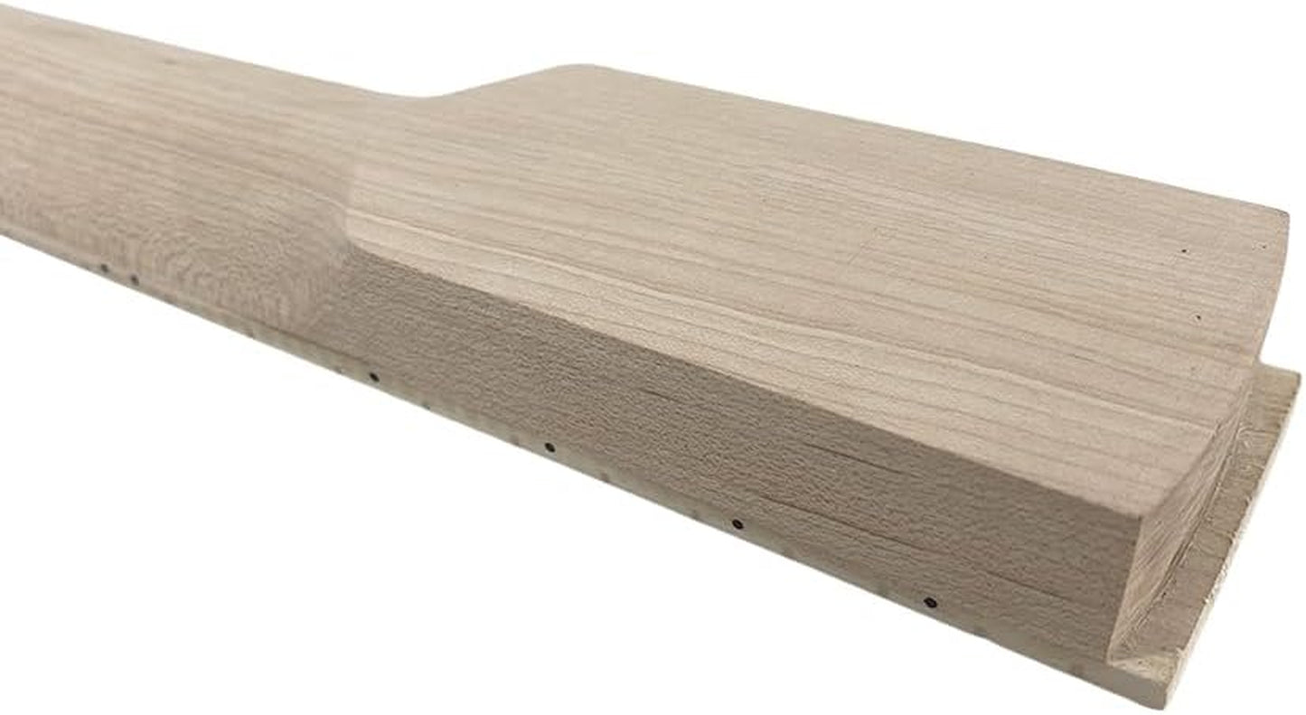 Guitar Neck 22Fret 25.5Inch Canada Maple Guitar Fretboard Banana Reversed Head Star Inlay