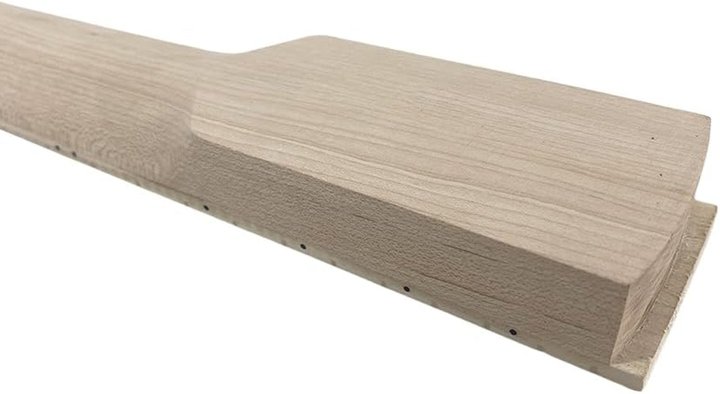 Guitar Neck 22Fret 25.5Inch Canada Maple Guitar Fretboard Banana Reversed Head Star Inlay