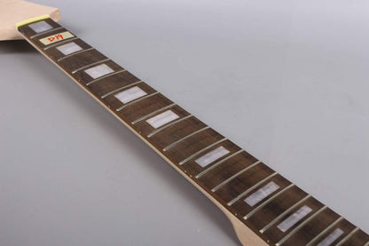 Bass Guitar Neck 22 Fret 30Inch Maple Rosewood Fretboard Block Inlay Paddle Head Small Child Bass Guitar Necks DIY