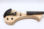 New 5String Electric Violin 4/4 Full Size Violin Guitar Shape Solid Wood Ebony Wood Violin Fittings Big Jack Free Violin Case Bow Clear Coat