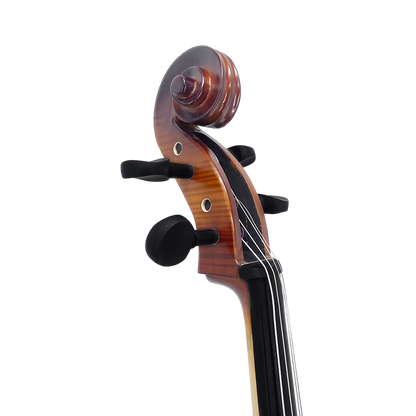 Yinfente 1/4 Cello for Beginner Student and Adult 4-String Acoustic Cello kit with Brazilwood Bow Soft Bag Rosin and Bridge