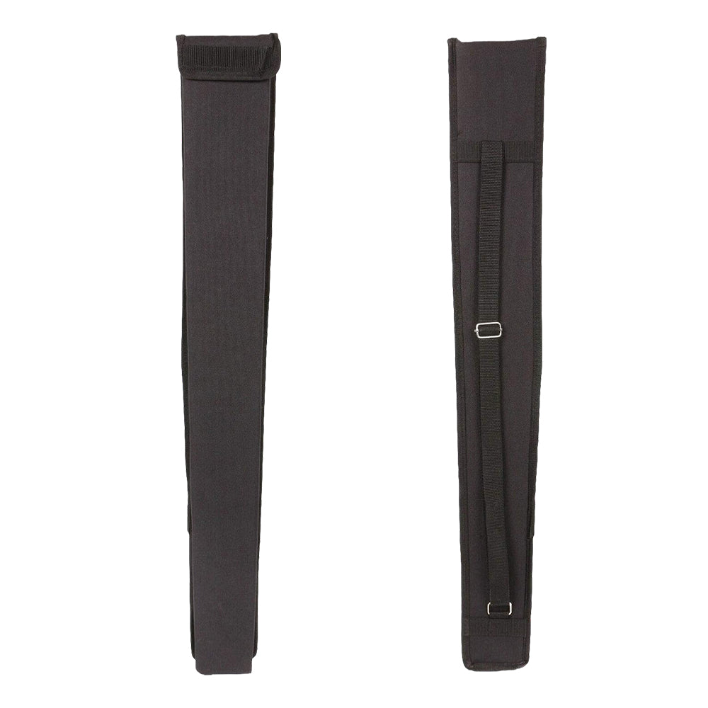 Upright Double Bass Bow Case for One French German Bass Bow Bag with Shoulder Strap (Black)