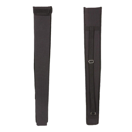 Upright Double Bass Bow Case for One French German Bass Bow Bag with Shoulder Strap (Black)