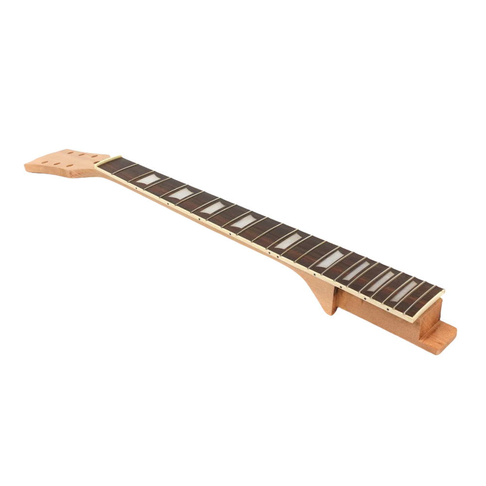 1Set Guitar Kit Guitar Neck 22Fret 24.75Inch Semi Hollow Guitar Body Maple Fretboard DIY Guitar Set in Heel