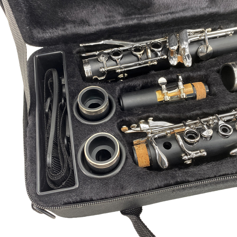 Professional Clarinet Case for B Flat Oxford Cloth 600D Bb Clarinet Storage Bag with Thick Foam Padded and Adjustable Strap