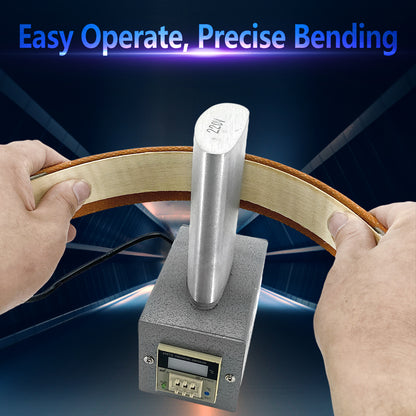 Yinfente Guitar Side Rib Bending Luthier Side Benier Violin Bending Iron Side Bender Guitar Violin/Viola Making Tools Silver