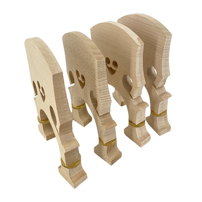 Yinfente 3/4 Upright Bass Bridge Maple Adjustable Bass Bridges Double Bass Parts Durable