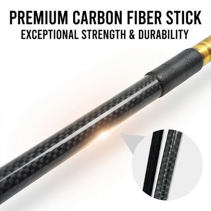 Yinfente 4/4 Carbon Fiber Violin Bow Snakewood Black Bow Horsehair Frog Violin Accessory