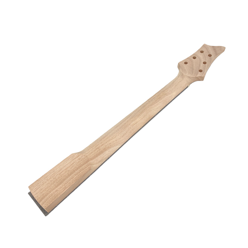 Yinfente Electric Guitar Neck 22 Fret 24.75 Inch Mahogany Neck Rosewood Fretboard Bolt on Heel DIY Guitar (P18)