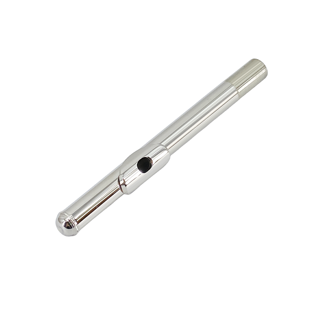 Yinfente 16 Hole C Flute with Gloves, Cleaning Rod, Case, Tuning Key and Extra Reeds - Nickel Silver Body, Closed Hole, for Student and Beginner