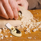 1 Set Brass Planes Luthier Woodworking Tool Violin/Viola/Cello Planes with Steel Blades,Flat Bottom Sharp and Durable (5 Pcs)