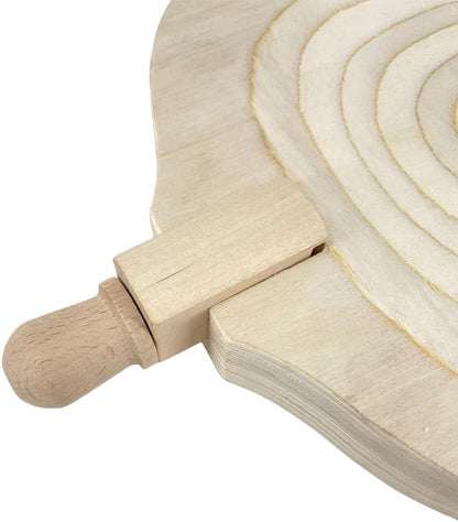 3/4&4/4 Violin Salver Wooden Violin Cradle Tools Carving Repair Tool for Violin Musicians
