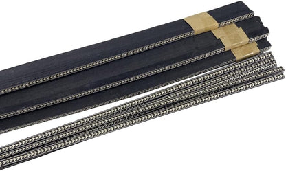 25 PCS Guitar Binding Purfling Strip Marquetry Inlay for Guitar Parts,Solid Wood Material(580X6X1Mm)