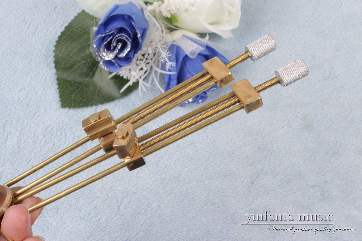 1Set Violin Making Tools Fix Violin Body Cracks Glue Violin Body Seam Brass Violin Body Clamps Luthier Tools