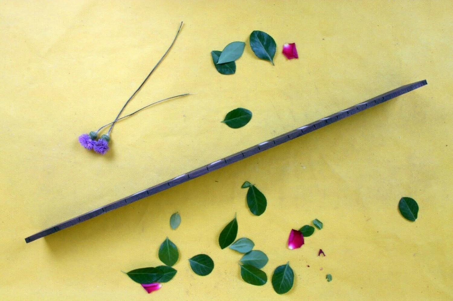 Yinfente New Electric Guitar Fretboard Real Inlay Guitar Accessory Parts Rosewood Fretboard 24.75Inch Scale for 22Fret Guitar Neck