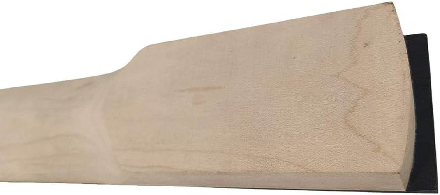 Electric Guitar Neck 24 Fret 25.5Inch Maple Wood Guitar Necks with Rosewood Fretboard Tree Vine Inlay NO Paint DIY Guitar Project Floyd Rose Locking Style
