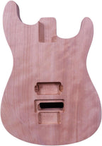 DIY Electric Guitar Body Mahogany Guitar Project Unfinished Locking Nut Bolt on Heel (S30T)