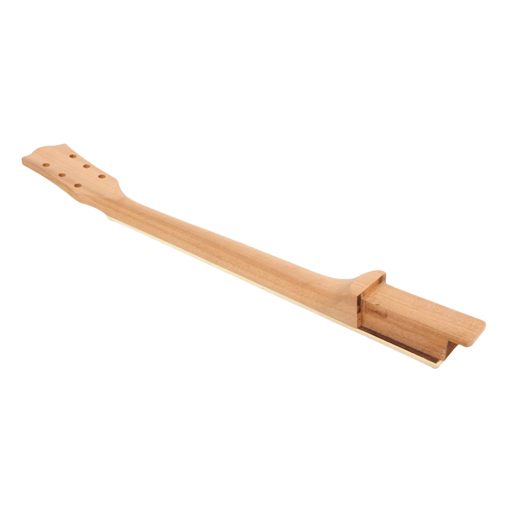 1Set Guitar Kit Guitar Neck 22Fret 24.75Inch Semi Hollow Guitar Body Maple Fretboard DIY Guitar Set in Heel