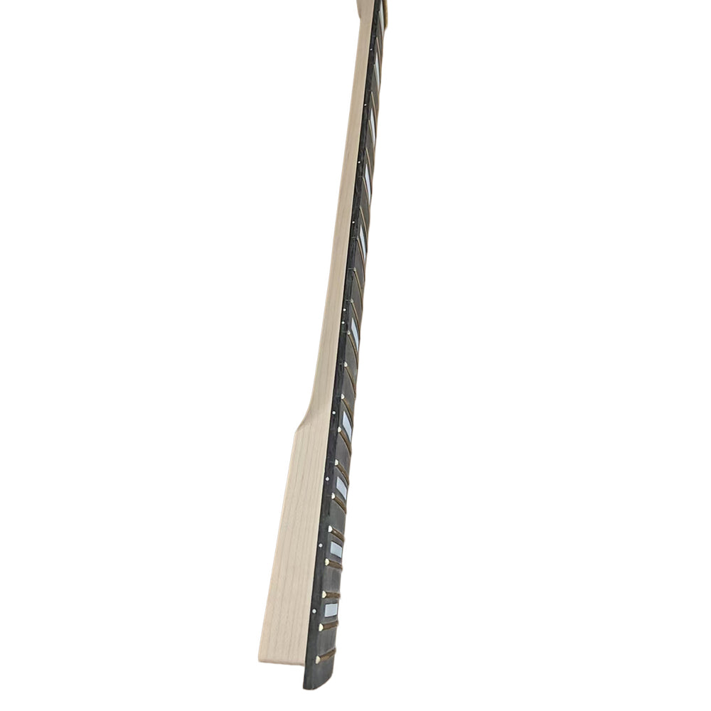 Yinfente baritone Guitar Neck 22Fret 30inch maple Rosewood Fretboard Block inlay Paddle straight neck for beneyoa-0