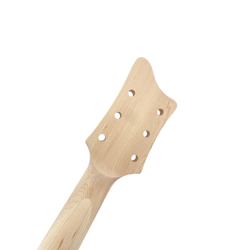 Yinfente New guitar neck 22fret 24.75inch Paddle Head Block Inlay Maple Rosewood Fretboard
