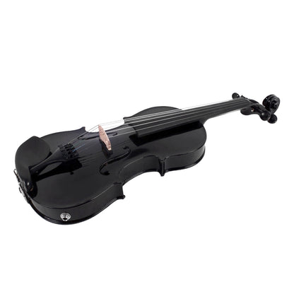 Yinfente 16.5inch Viola Maple Spruce wood Ebony Fittings 5string viola With Viola Case and Bow