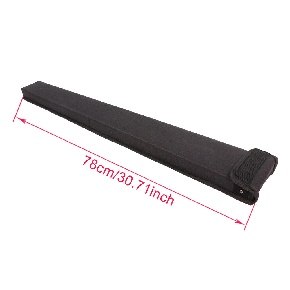 Upright Double Bass Bow Case for One French German Bass Bow Bag with Shoulder Strap (Black)