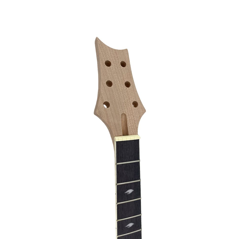Yinfente Mahogany Guitar neck 22Fret 24.75inch Rosewood Fretboard Nice Inlay Set In